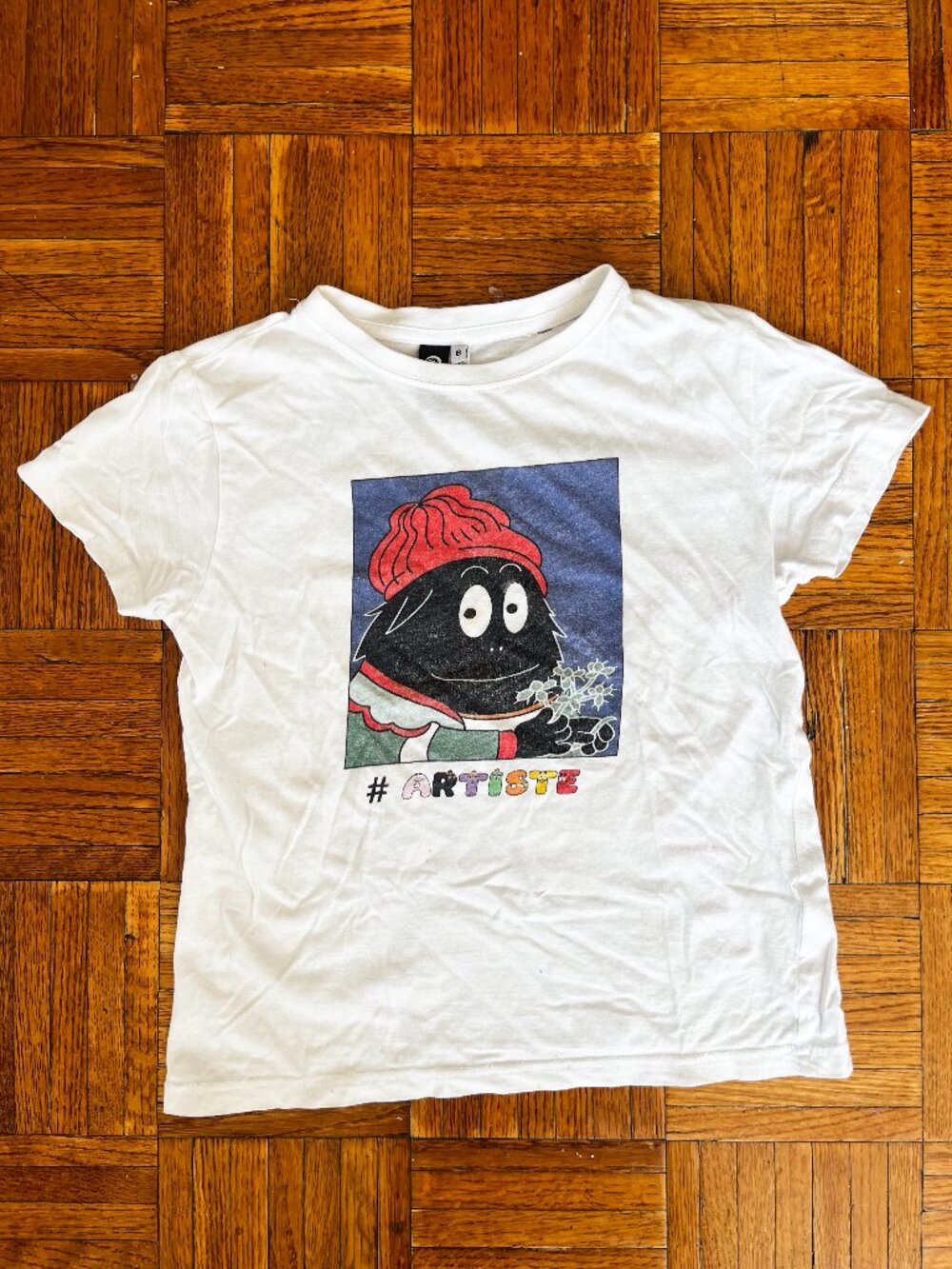 Barbapapa x Louvre Kids T-Shirt – Van Gogh Portrait – Size 6